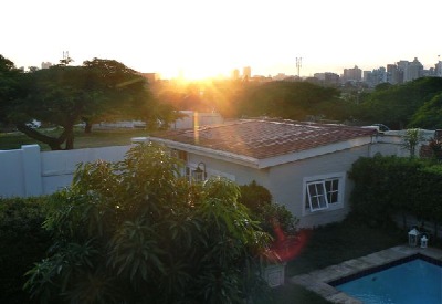 Ausblick auf Racecorse und Golfplatz